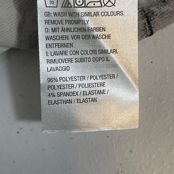 Susan Graver Blouse Womens Size XLP Floral Yellow‎ Performance Stretch - Picture 5 of 10